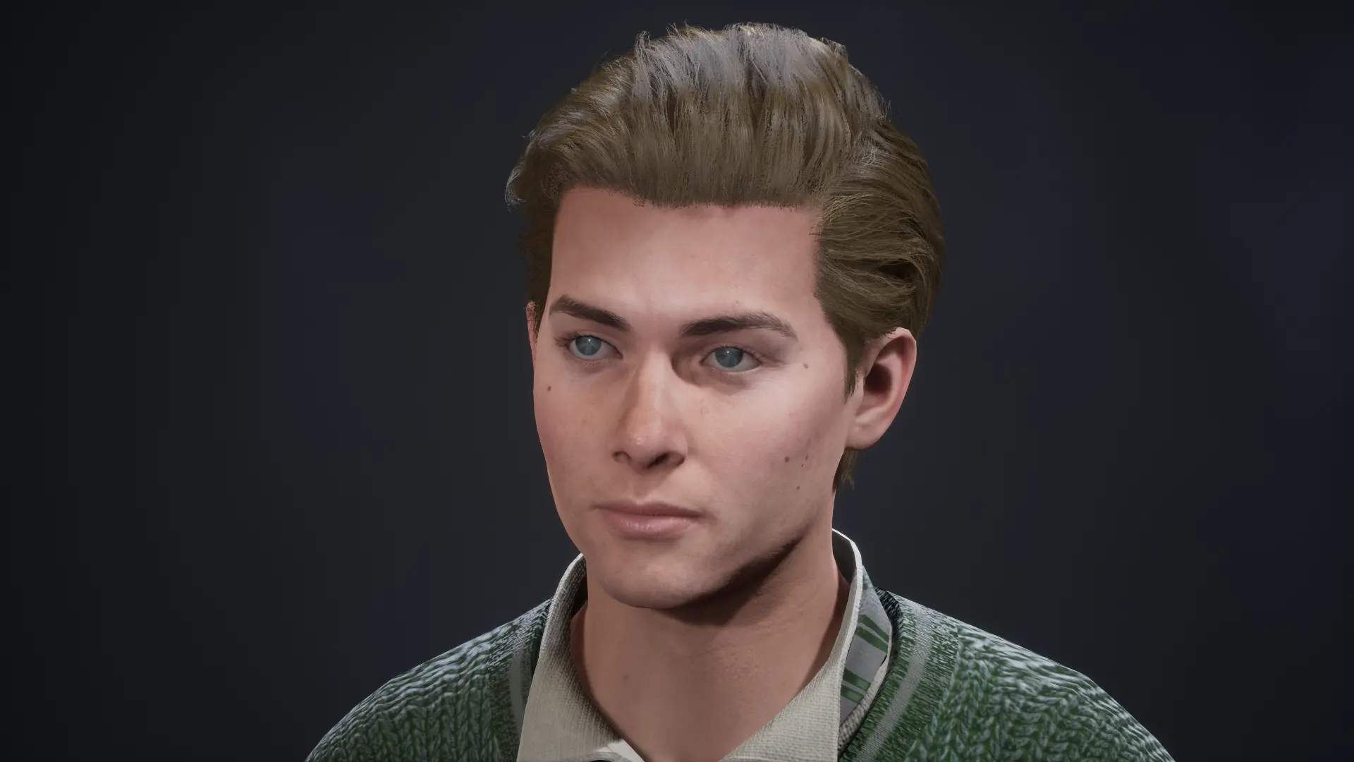 Blind Ominis Gaunt. Male Face Replacer at Hogwarts Legacy Nexus - Mods ...