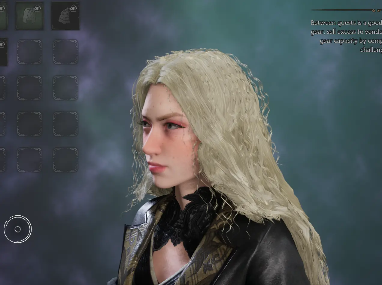 Luna Lovegood-ish Hair (with hat versions) at Hogwarts Legacy Nexus ...