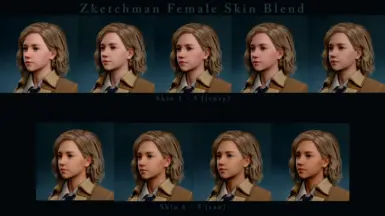 Zketchman Female Skin Blend