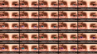 Brighter Eyes - character creator preview
