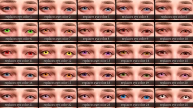Even Brighter Eyes - character creator preview
