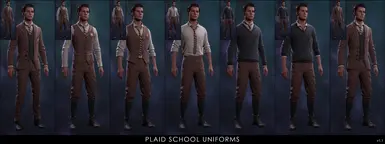 Plaid school uniform (v1.1)
