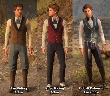 Riding Outfits (includes breeches/pants options)