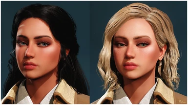 Same face, different styles (First hair from Pyrebird / Ultra Plus filter from sammilucia)