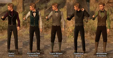 Suits - Continued (includes breeches/pants options)