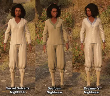 Nightwear (some include different color options)