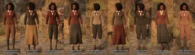 School Jackets (includes breeches/long skirt options)