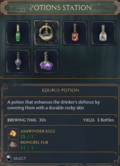 HL Spell-Beast-Potion and Crop Yields