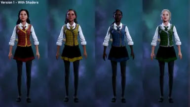 Colorful House Uniforms - Replaces Dark Smithing Attire - Short Version