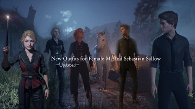 New outfits for Sebastian and Female MC
