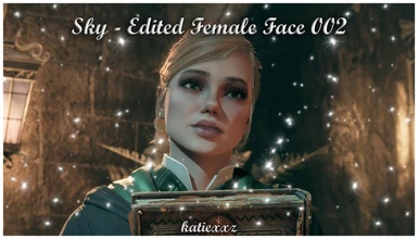 Sky - Edited Female Face 002