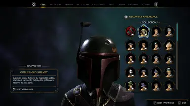 Boba Fett Helmet on the Fem MC