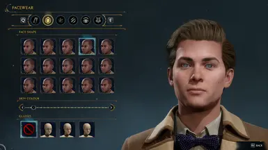 Blind Ominis Gaunt. Male Face Replacer at Hogwarts Legacy Nexus - Mods ...