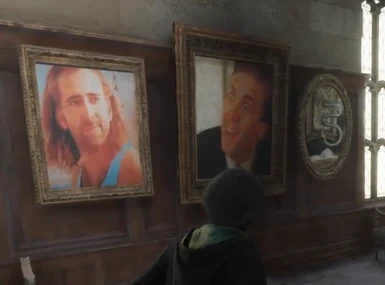 Nicolas Cage paintings