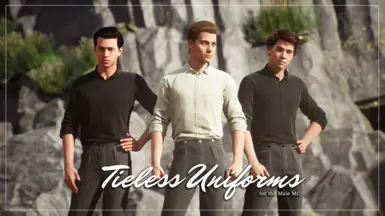 Tieless Uniforms for the Male MC