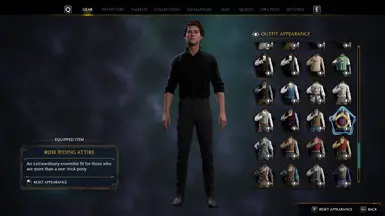 Black Tieless Tattersall Shirt and Tie School Uniform. Replacing Rose Riding Attire.
