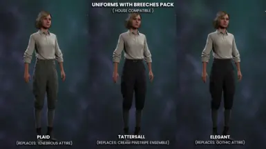 Uniforms w/ Breeches Pack