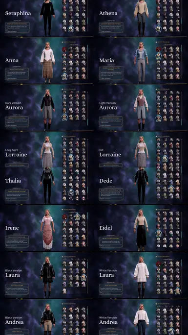 All Outfits