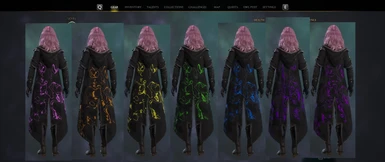 Fire Effect Colors on Dark Arts Deluxe Robes