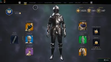 Level 22 Starting Template Knight Character 100 Percent Legit NO Talents Used