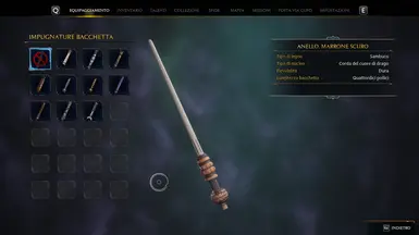 Serenity Wand - Custom Design 3 at Hogwarts Legacy Nexus - Mods and ...