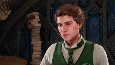 Also Shown: Better Slytherins and Alternate Uniforms for NPCs; ReShade: Soulful Hogwarts