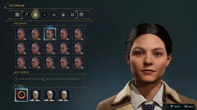 Imelda Reyes Face Texture