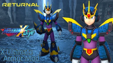 Mega Man X Dive X Ultimate Armor Mod