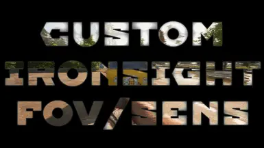 Custom ironsight FOV and Sensitivity