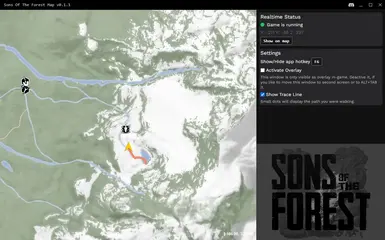 Sons of the Forest 2023 interactive map