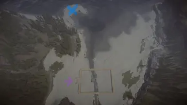 Beach Fort Location, same for both versions