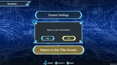 Back To The Title Screen at Digimon World: Next Order Nexus - Mods and ...