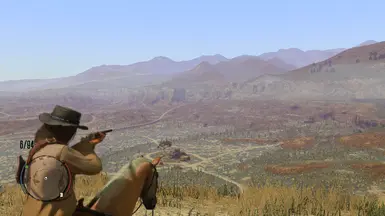 shotgun on the horse