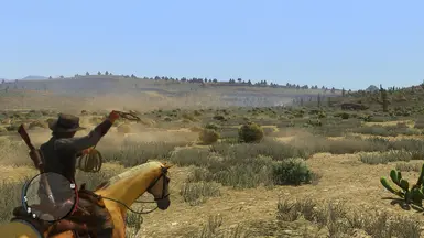 lasso v2 on horse