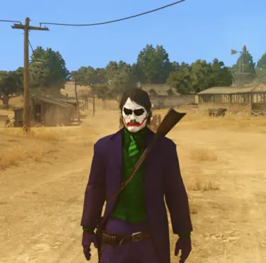 Dark Knight Joker Outfit Gentleman's Attire Replacement