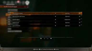 Settings 5 - disable filmgrain