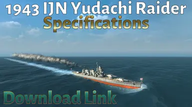 IJN Yudachi Fast CA Convoy Raider