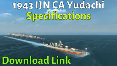 IJN Yudachi Fast CA Convoy Raider