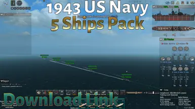 IJN Enemies 1943 US Navy (5 Ships Pack)