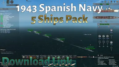 IJN Enemies 1943 Spanish Navy (5 Ships Pack)
