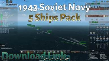 IJN Enemies 1943 Soviet Navy Shared Designs 5 ships pack.