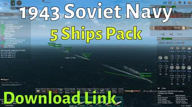 IJN Enemies 1943 Soviet Navy Shared Designs 5 ships pack V2