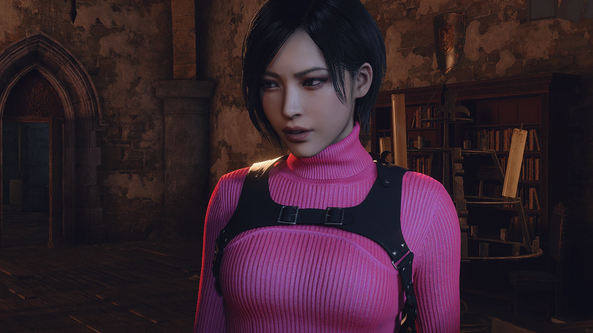 Ada Wong Pink Top at Resident Evil 4 (2023) - Nexus mods and community