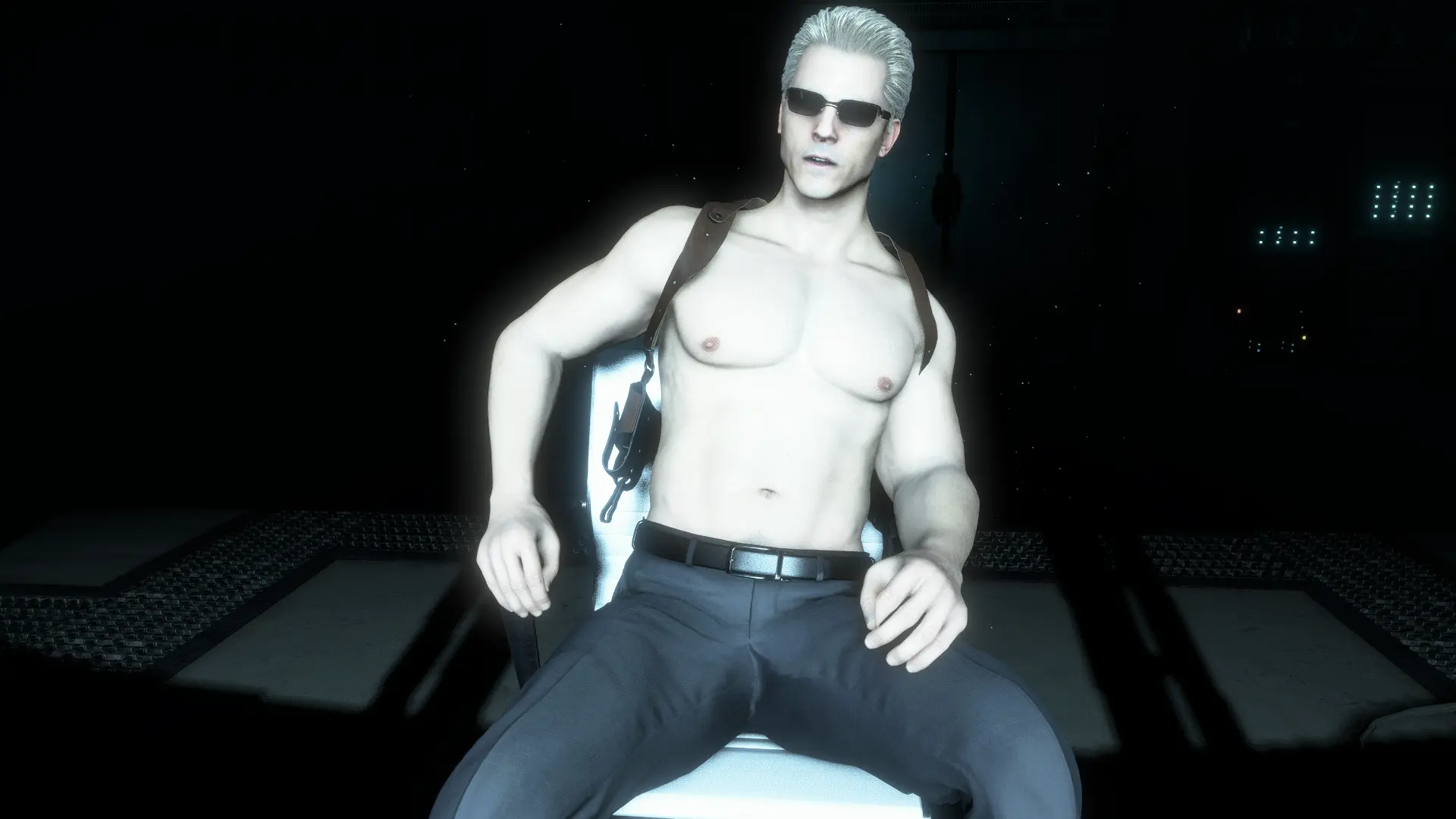 Resident Evil 5 - Shirtless Wesker mod for The Mercenaries midnight outfit  : r/drownedmods