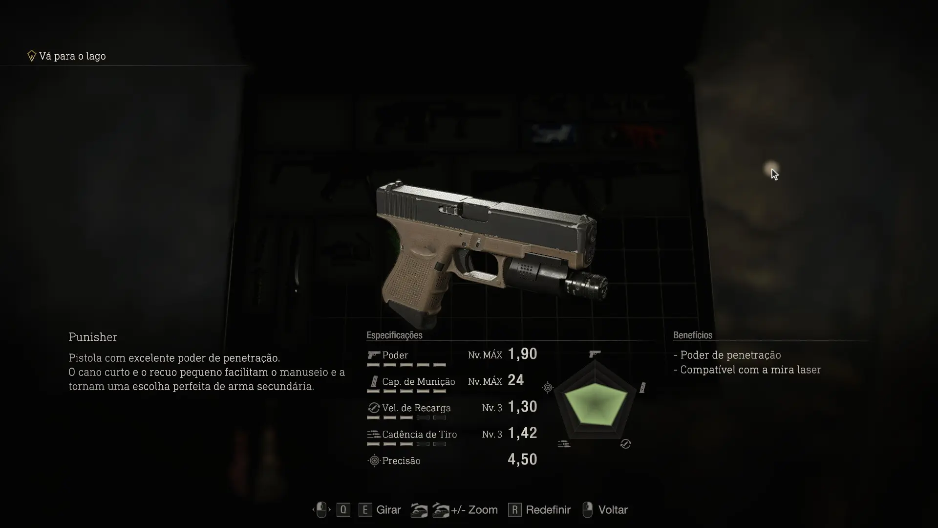 Glock from Counter-Strike 2 - Animated at Resident Evil 4 (2023 ...