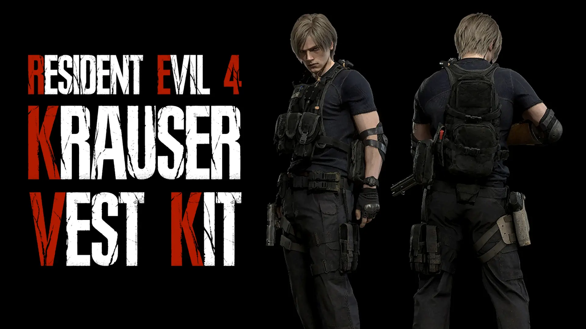 Krauser Without Vest at Resident Evil 4 (2023) - Nexus mods and