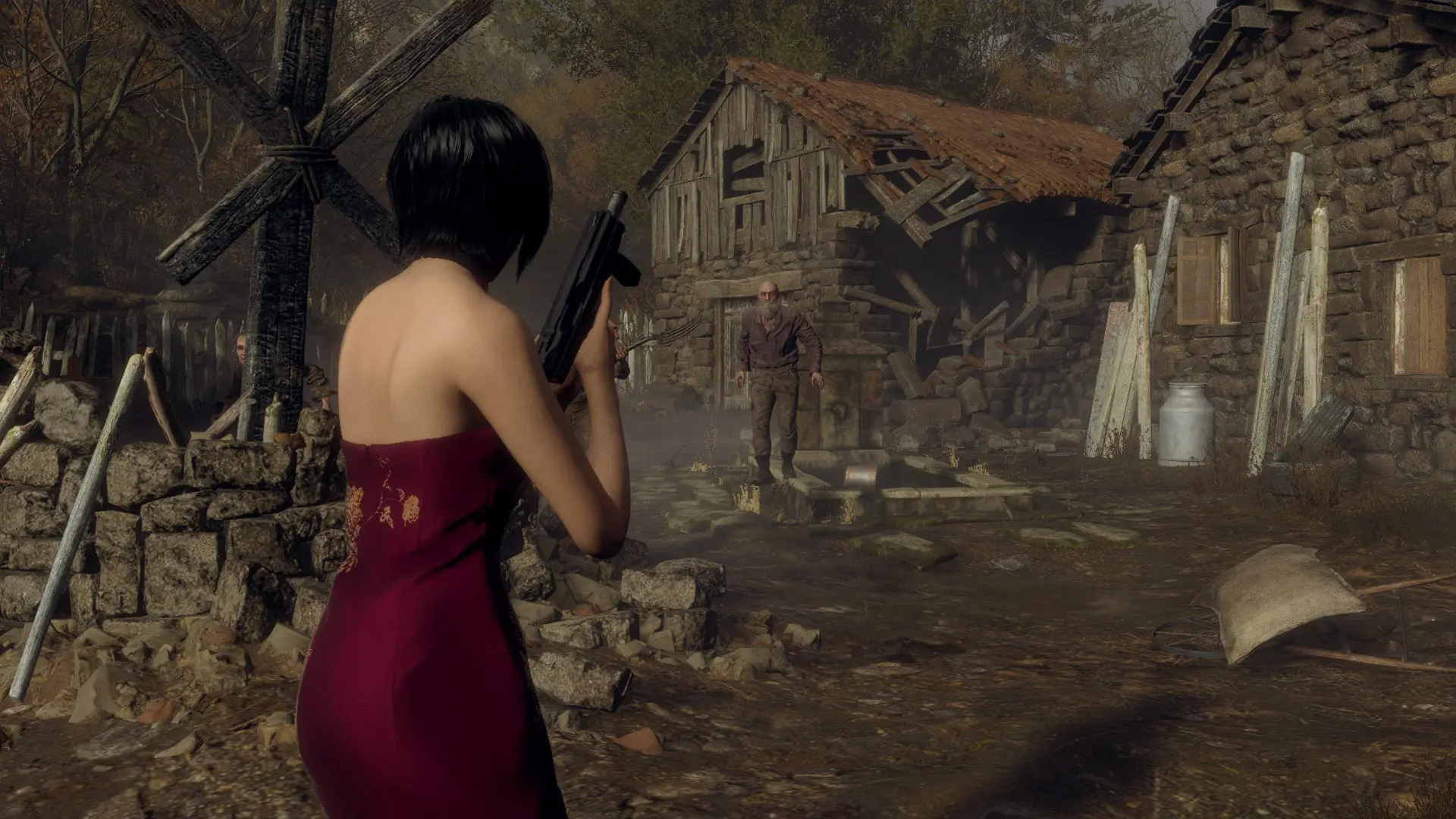 Ada Wong Dress - RE4 2005 Classic Style Outfits (Recolored) at Resident ...