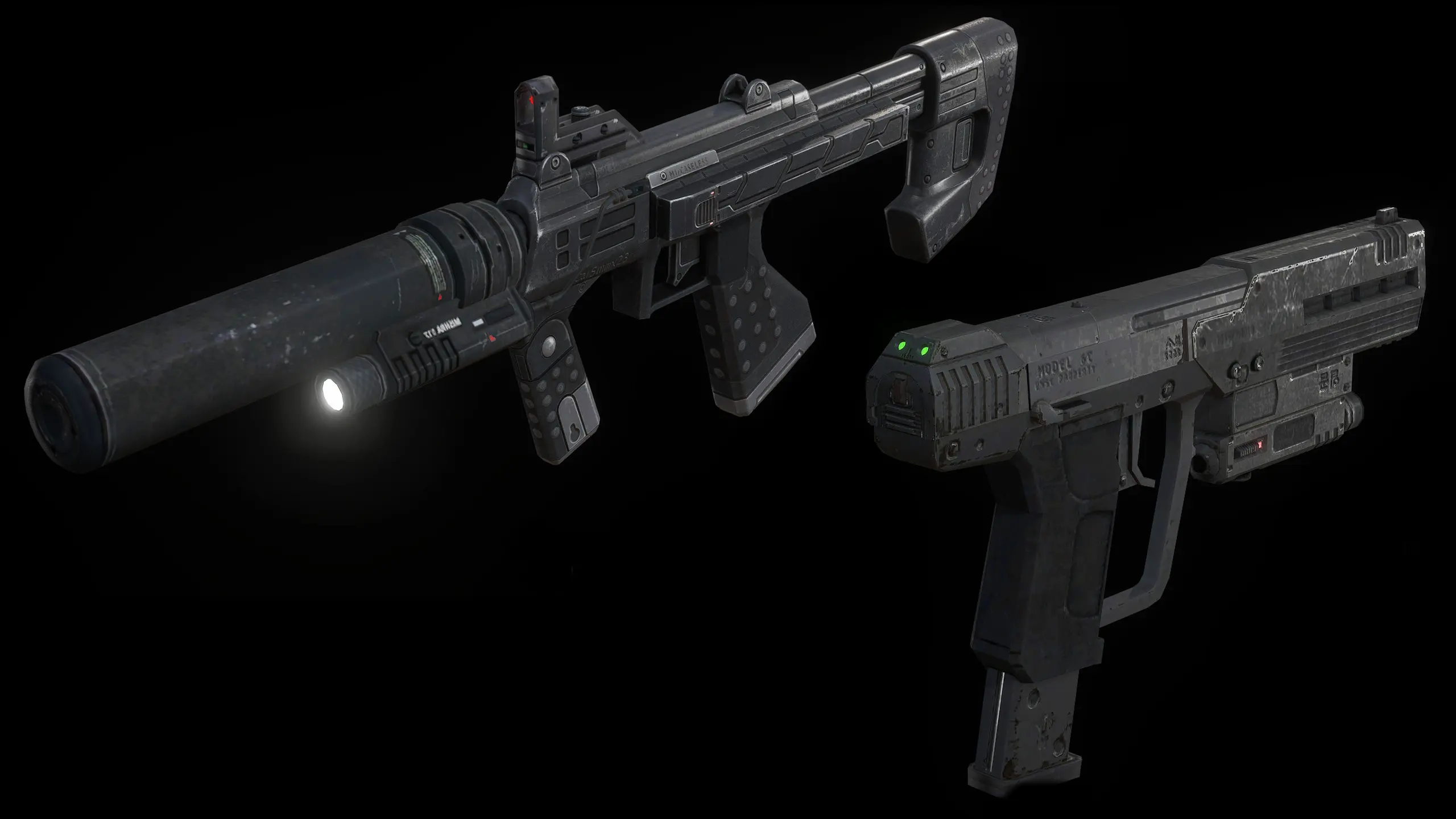 Halo 3 ODST Weapons - Silenced SMG and Automag at Resident Evil 4 (2023 ...