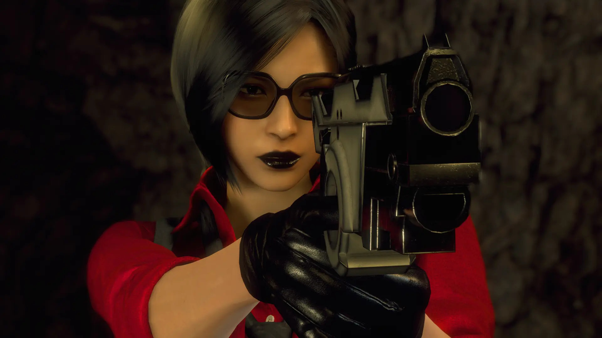 Ada Wong Makeup Earrings and Black Lipstick at Resident Evil 4 (2023 ...