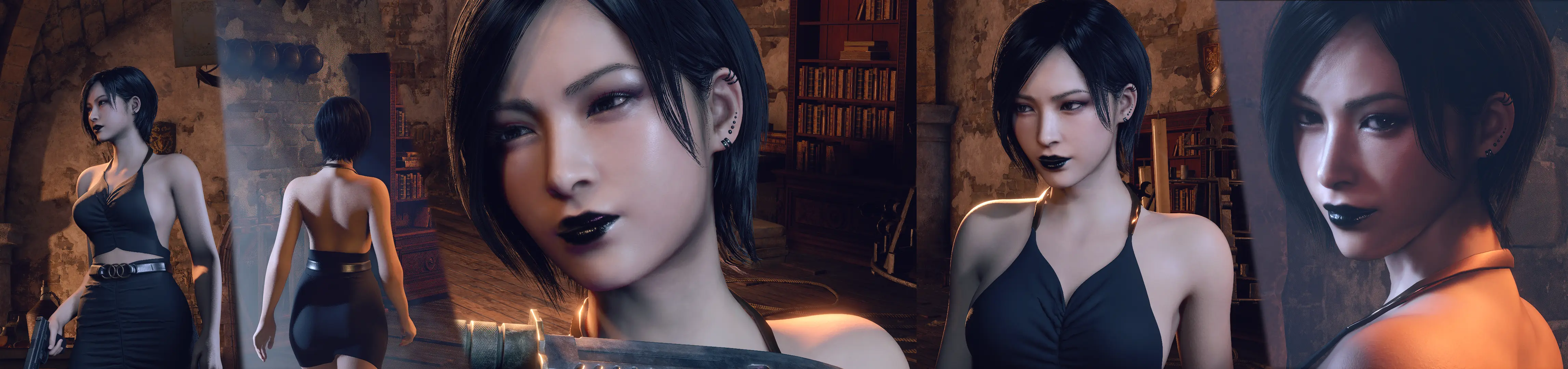 RE4 Remake Ada Wong outfit for Tifa at Final Fantasy VII Remake Nexus - Mods  and community in 2023